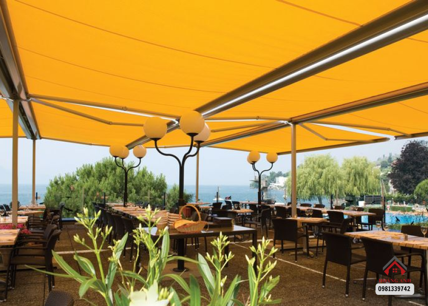 Thi Công Mái Hiên Cafe - Bình Thuận